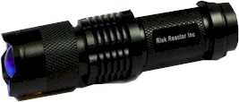 mini zoom-uv-black-light-flashlights